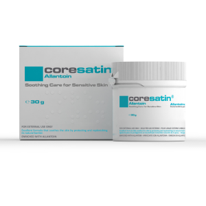 Allantoin-Cream-001.png coresatin® Allantoin Soothing Care for Sensitive Skin, 30 g